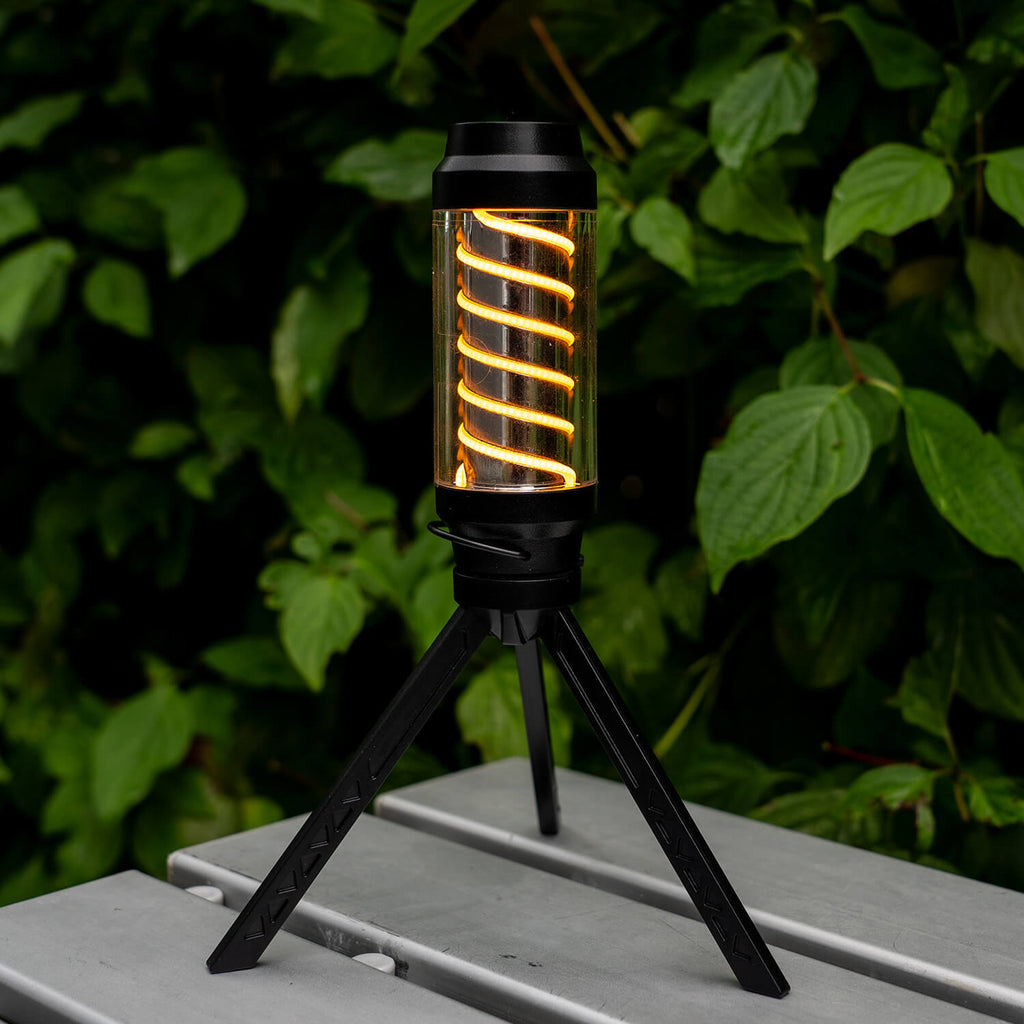 CampGlow T-Torch - die LED-Glühfaden und Taschenlampe mit 1/4"-Gewinde