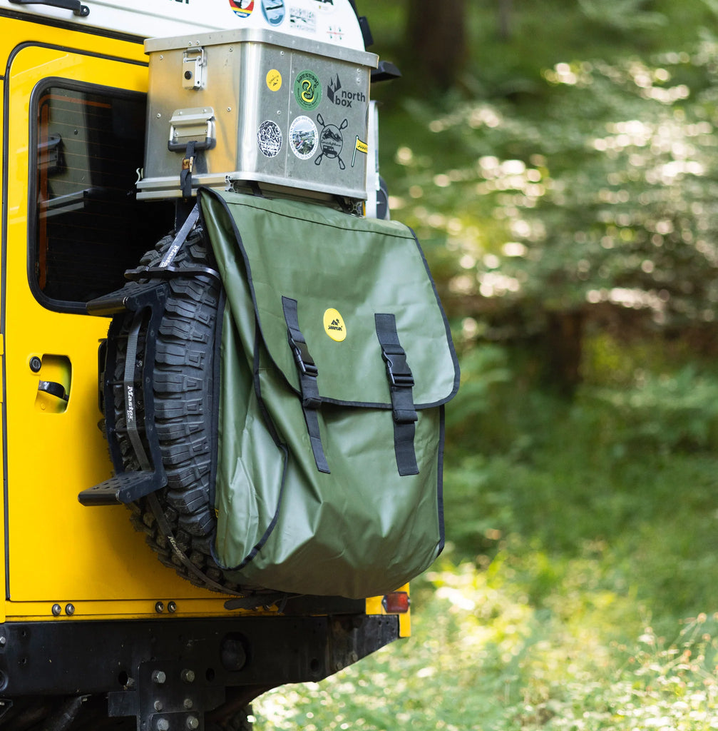 Hecktasche für Müll und Holz