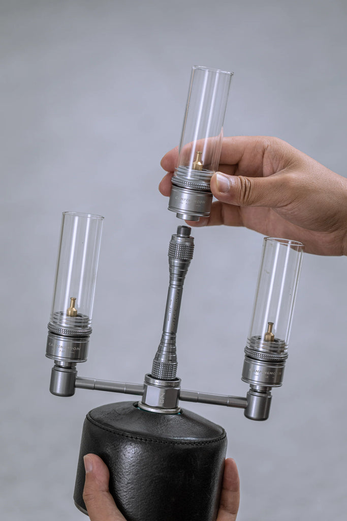 3-fach Verteiler für Gaslaterne RUND oder Kerze - BKZ33