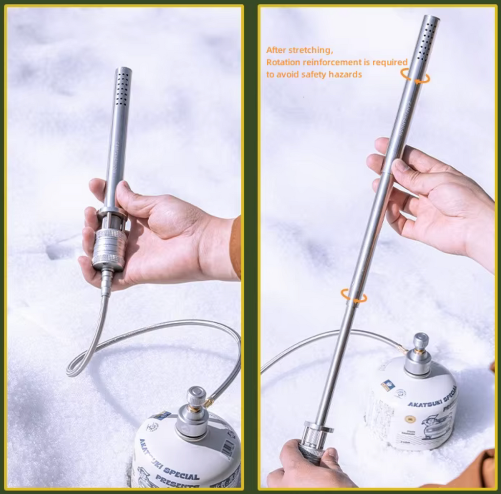 Gas-Anzündstab aus Edelstahl - THE TORCH XD-6-NE
