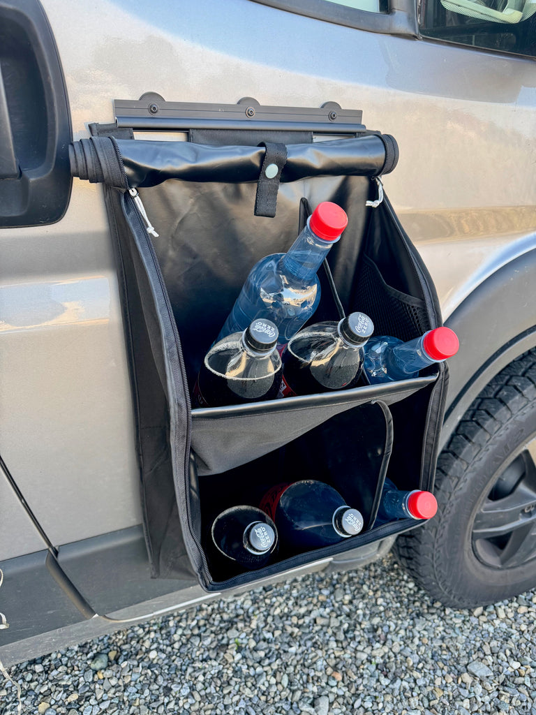 magnetischer Outdoor Organizer für Schuhe und Campingzubehör
