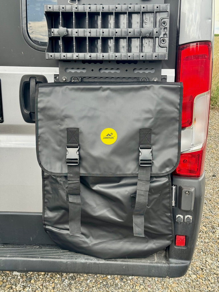 Hecktasche für Müll und Holz