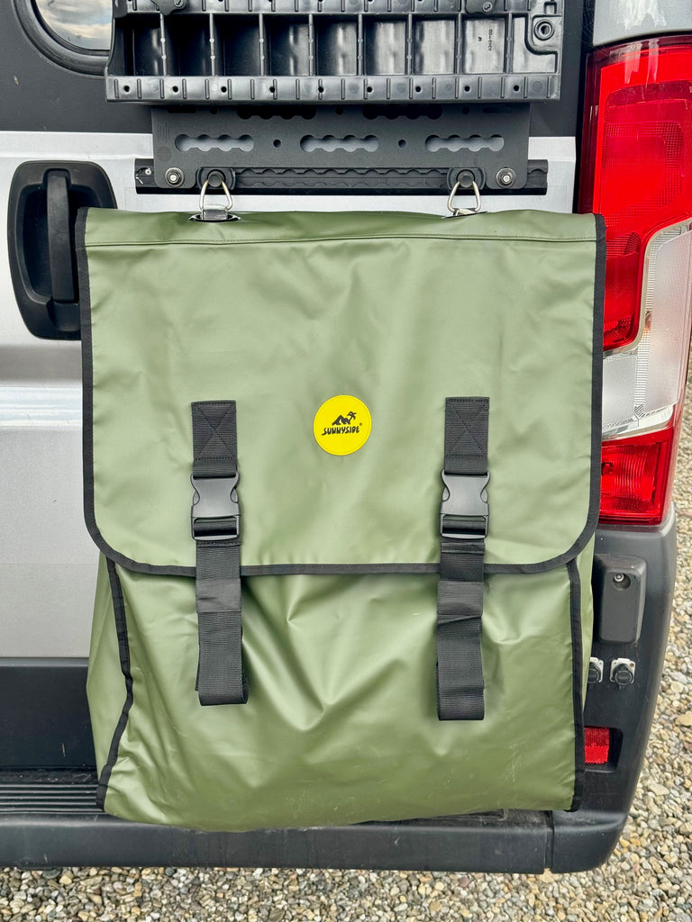 Hecktasche für Müll und Holz
