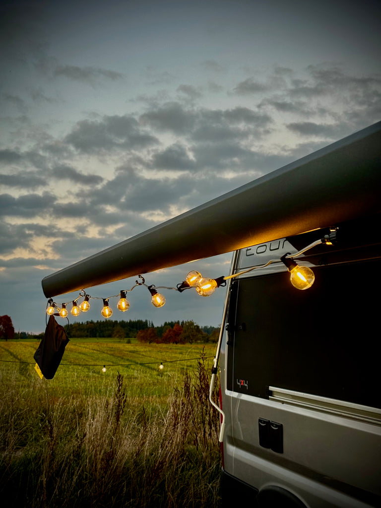 Retro Lichterkette "Ellie" - 3m - 10 Lampen - USB-C