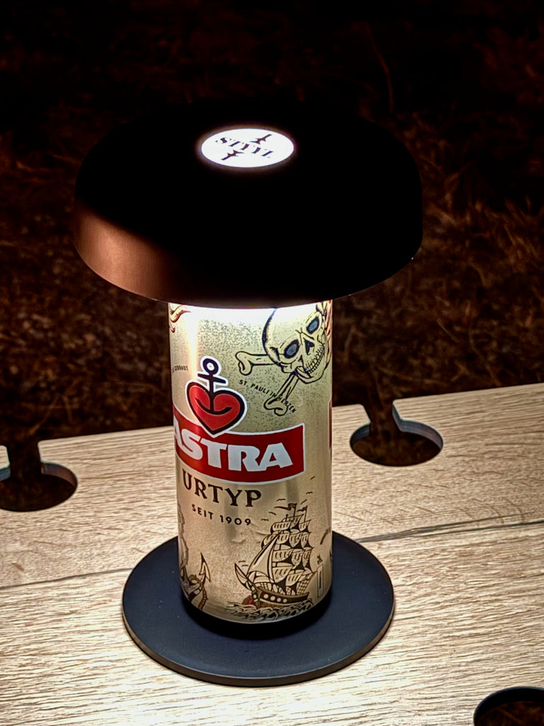 STYYL LED Dosenlampe - der Hingucker auf Tour