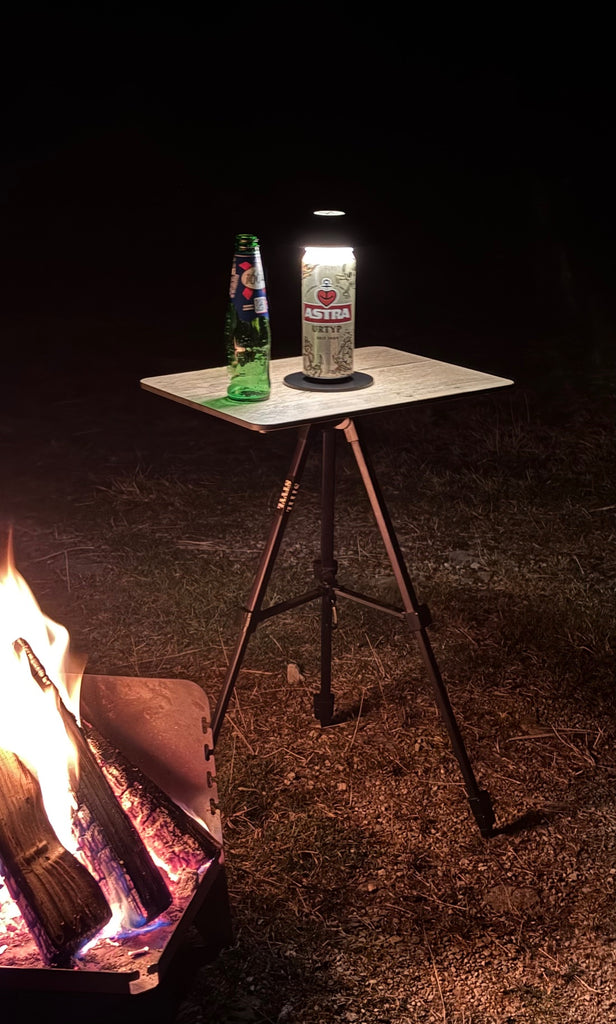 HolztablettY – Tablett in edler Eichenoptik (ohne Stativ)