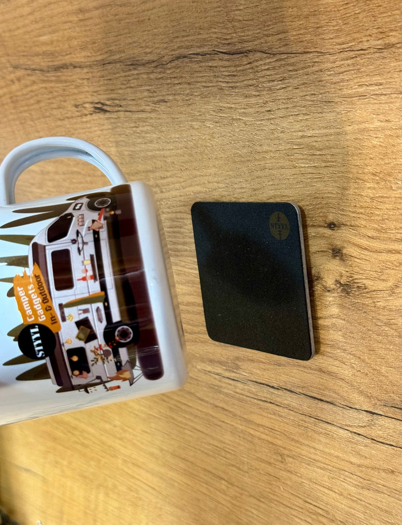 Magnetpad / Emailletassenhalter 2.0 (6,5x6,5cm)