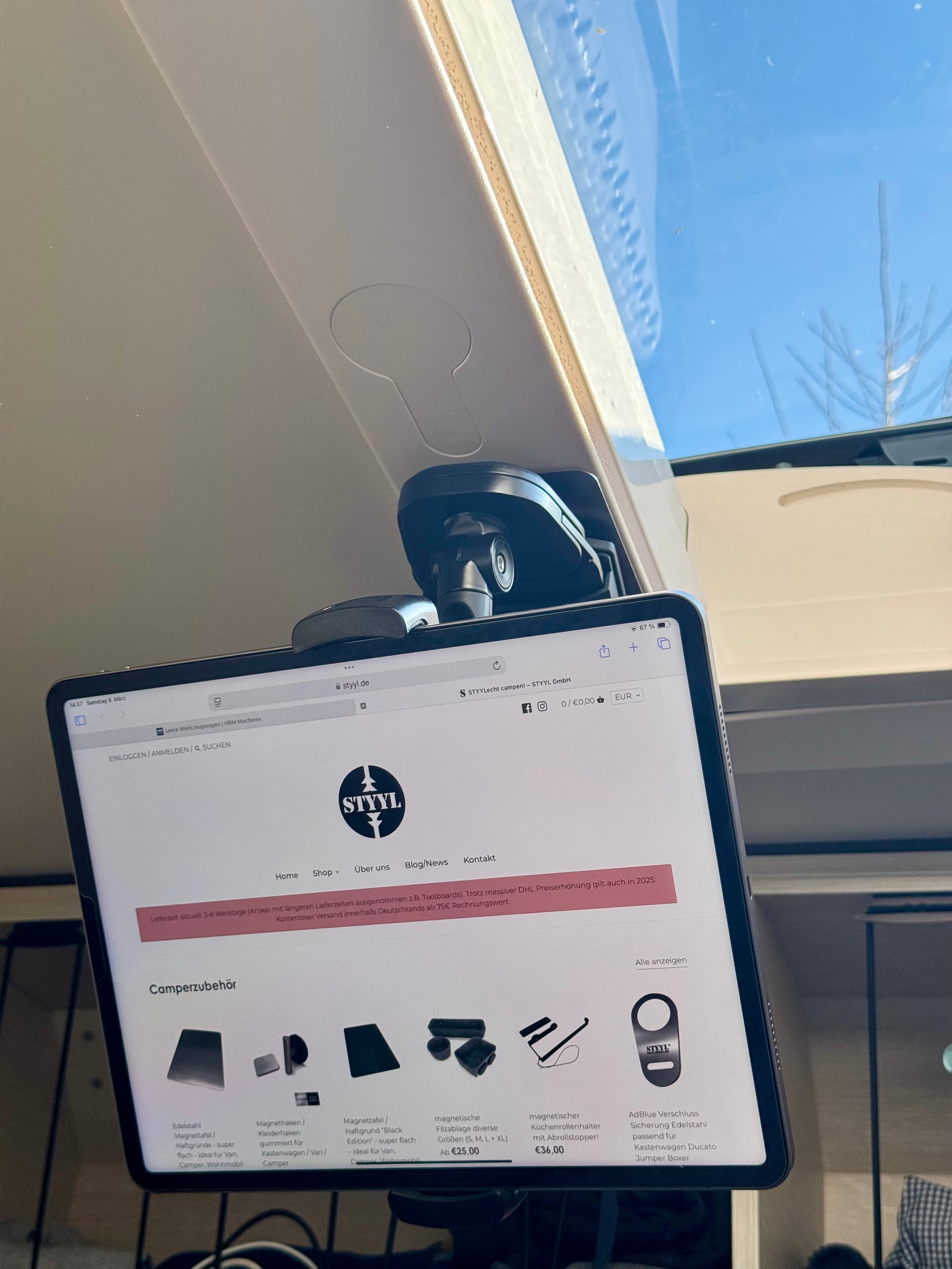 Tablet Magnethalter Tablet Halterung