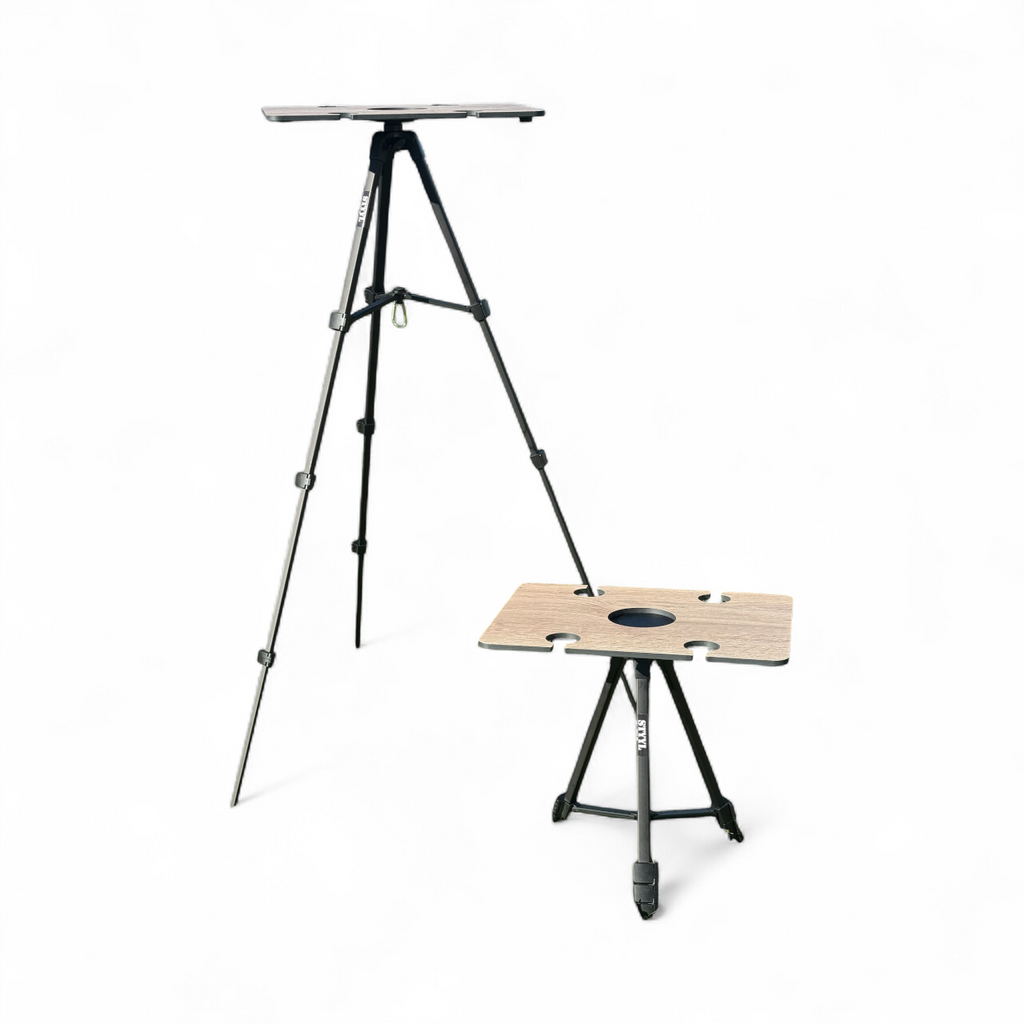 TuttY-HolztablettY – der elegante Magnet-Beistelltisch in edler Eichenoptik