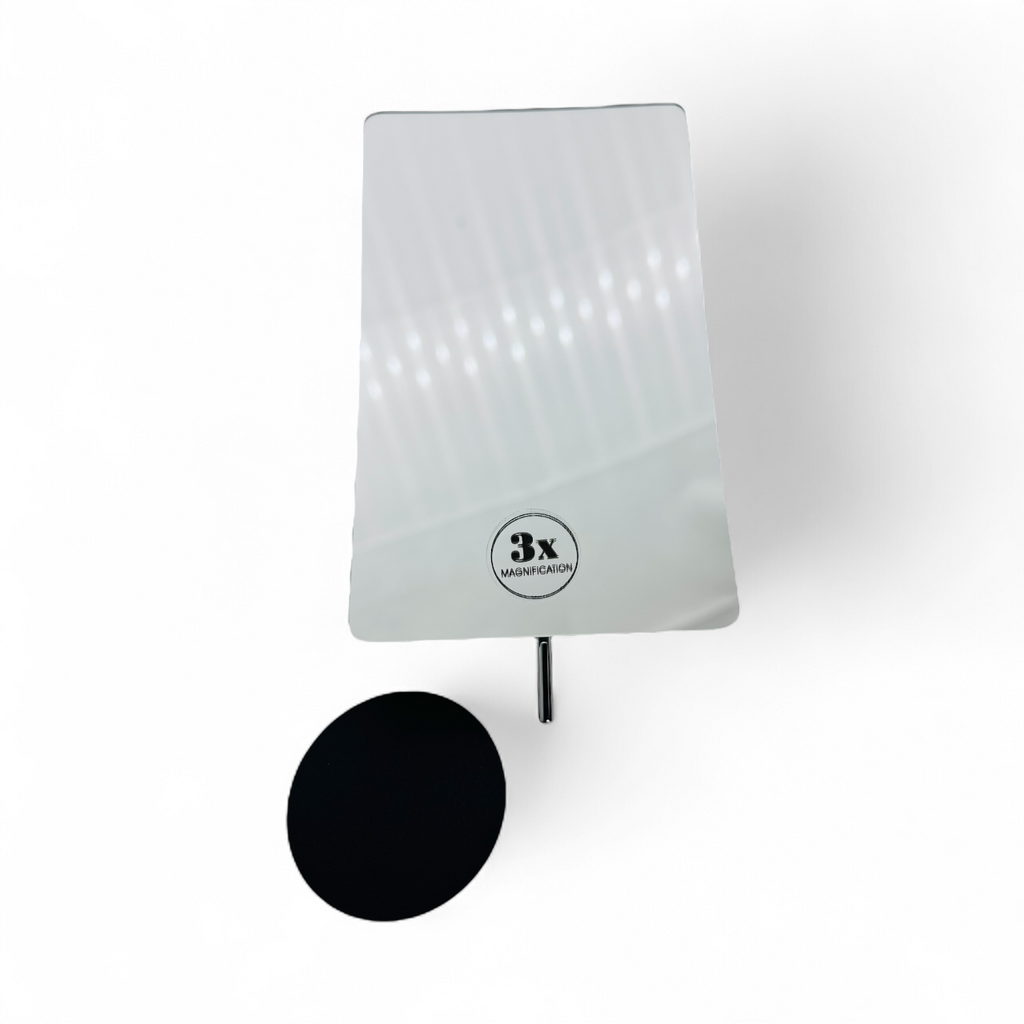 magnetischer Kosmetikspiegel 3-fach Vergrößerung und super flaches Design