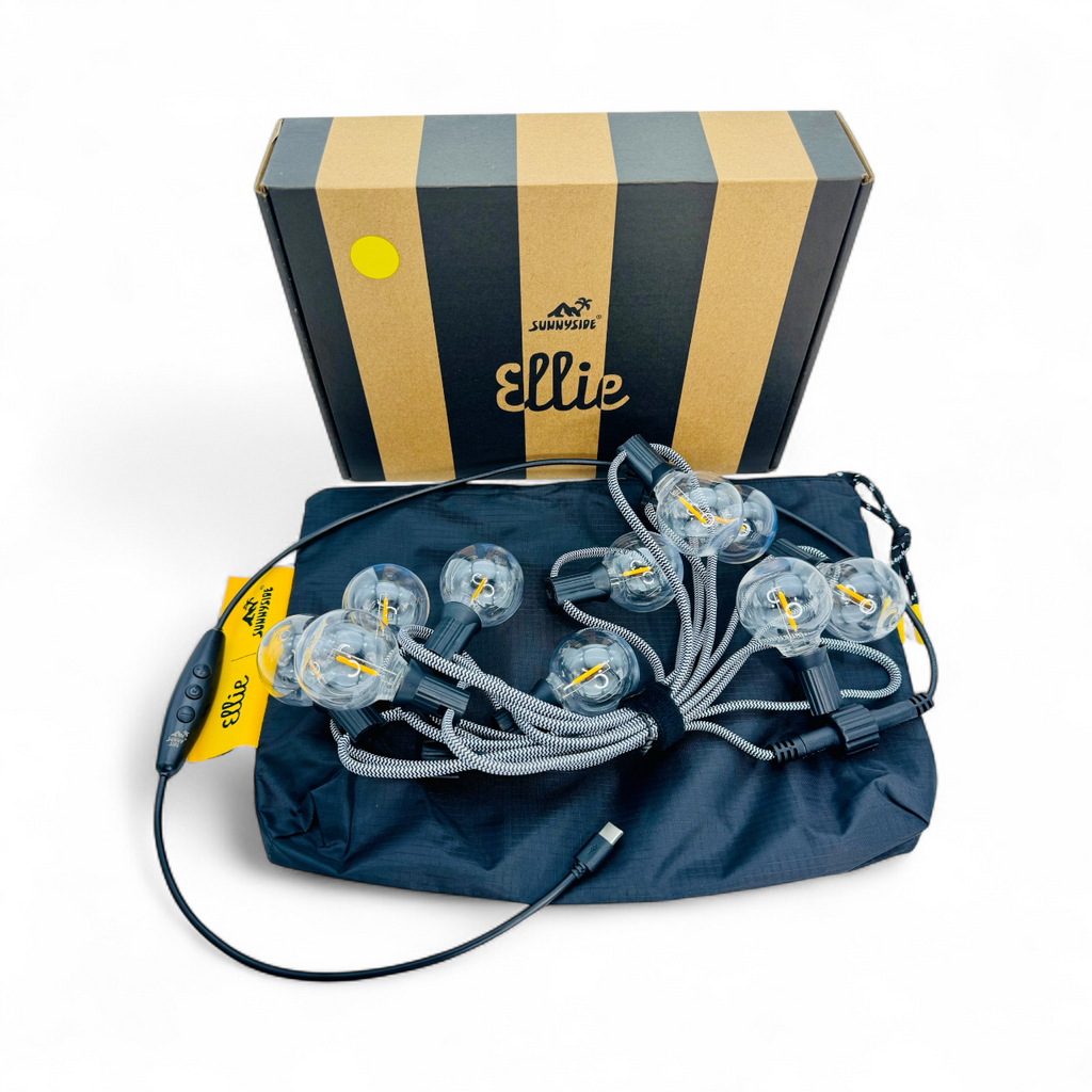 Retro Lichterkette "Ellie" - 3m - 10 Lampen - USB-C