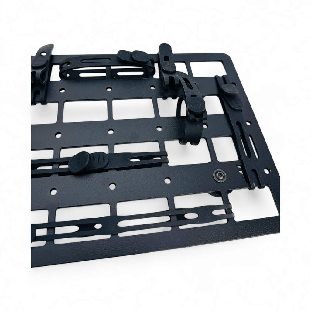 8 Stück Silikonbänder Silikonschlaufen Kabelbinder ideal für Molle Baseplates