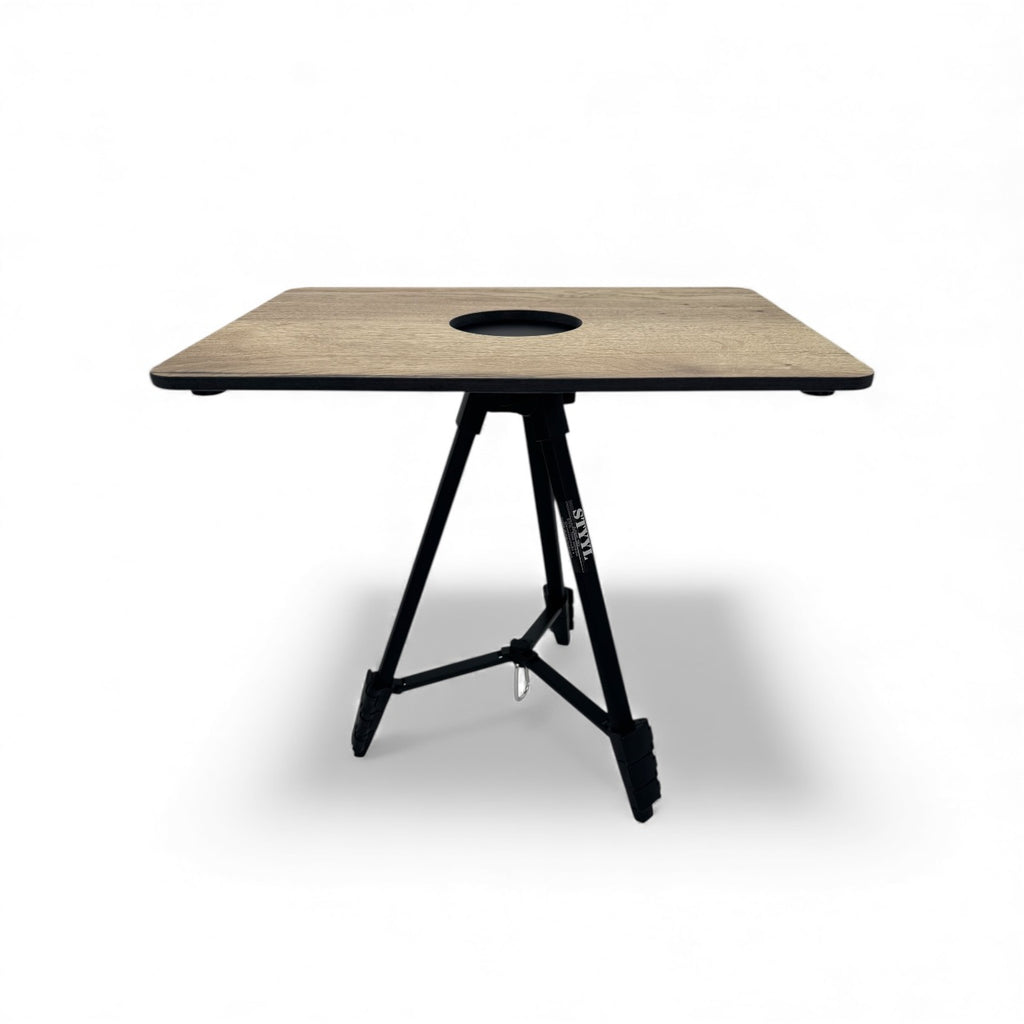 TuttY-HolztablettY – der elegante Magnet-Beistelltisch in edler Eichenoptik