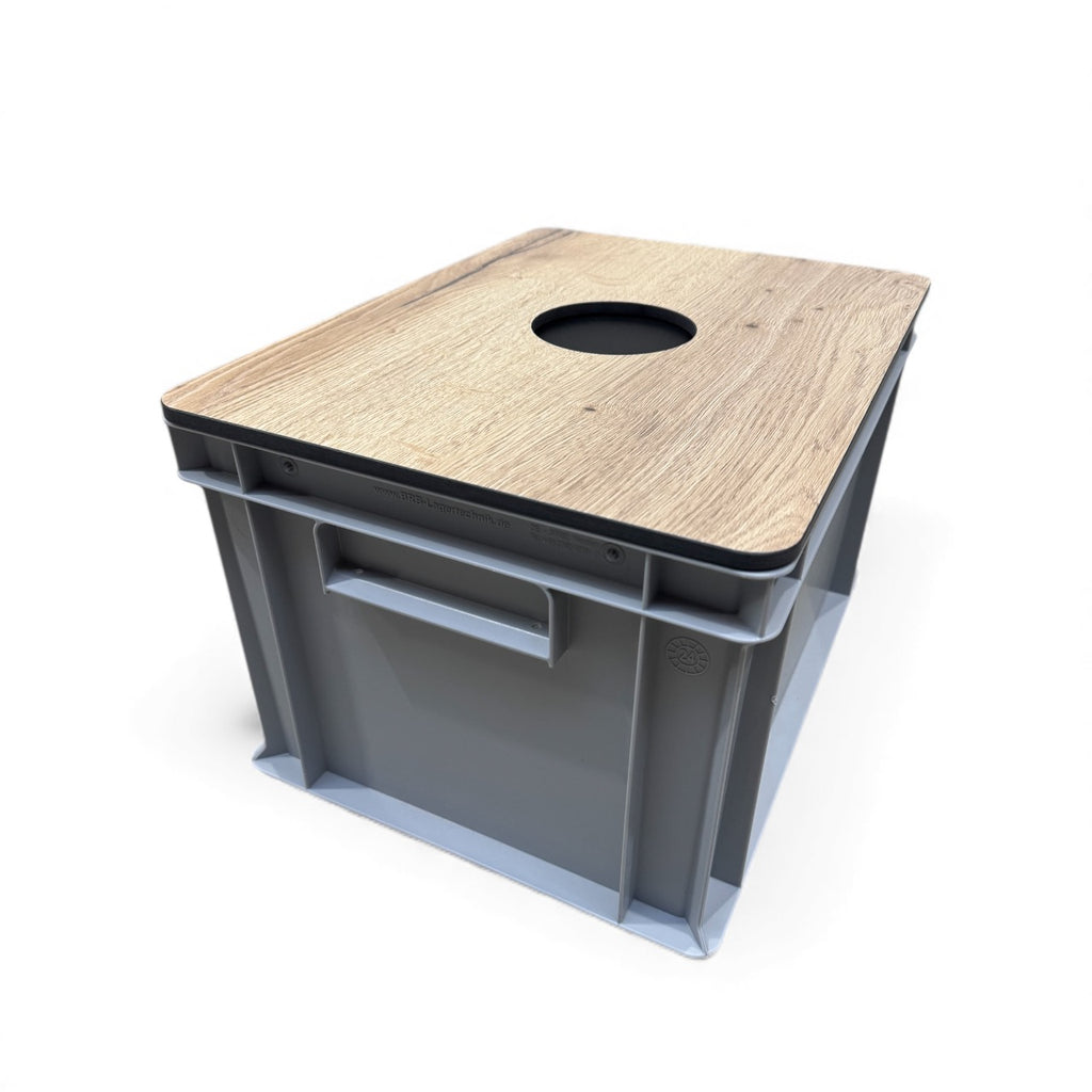 HolztablettY – Tablett in edler Eichenoptik (ohne Stativ)