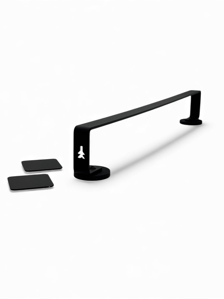 Basic magnetische Geschirr-Handtuchstange 41cm / Magnet inkl. Haftgründe zum kleben