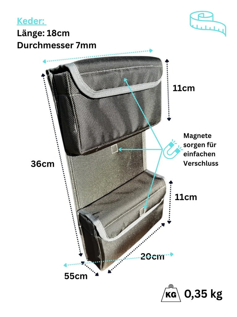 Kedertasche Double Bag