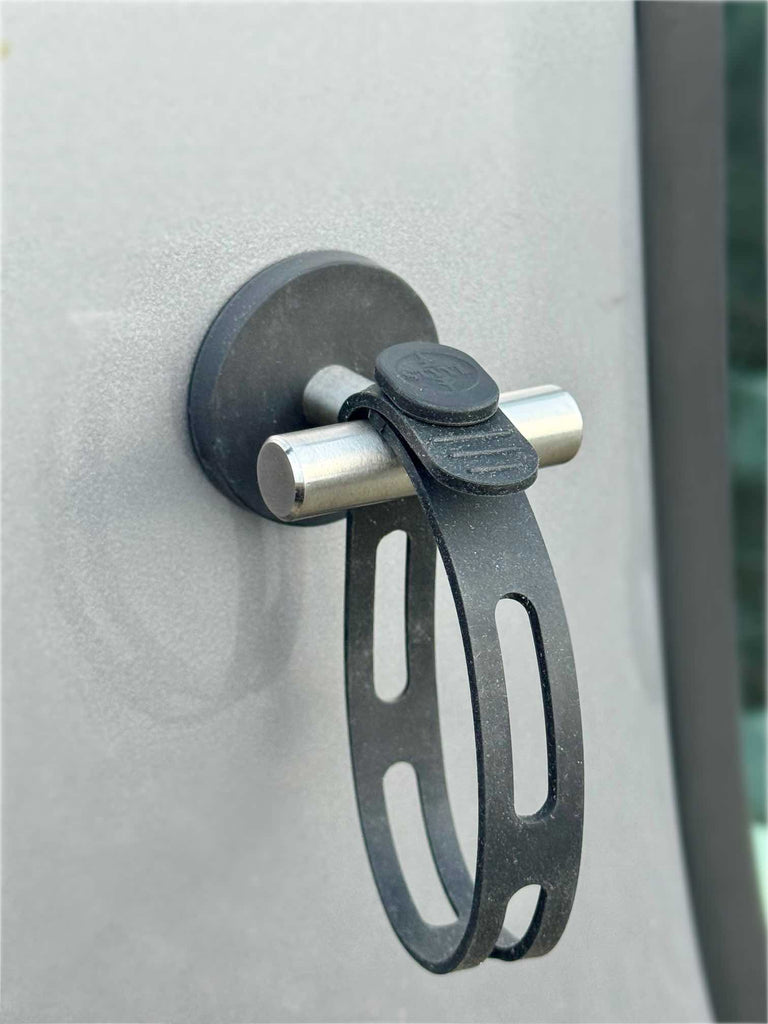 8 Stück Silikonbänder Silikonschlaufen Kabelbinder