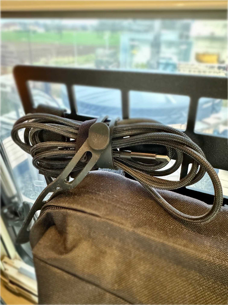 8 Stück Silikonbänder Silikonschlaufen Kabelbinder